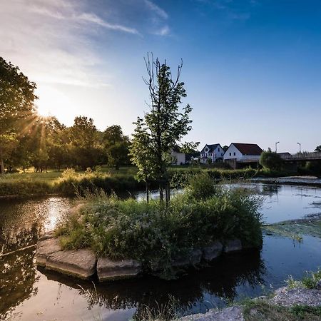 Ferienwohnung Im Bahnhof Luegde Exterior foto